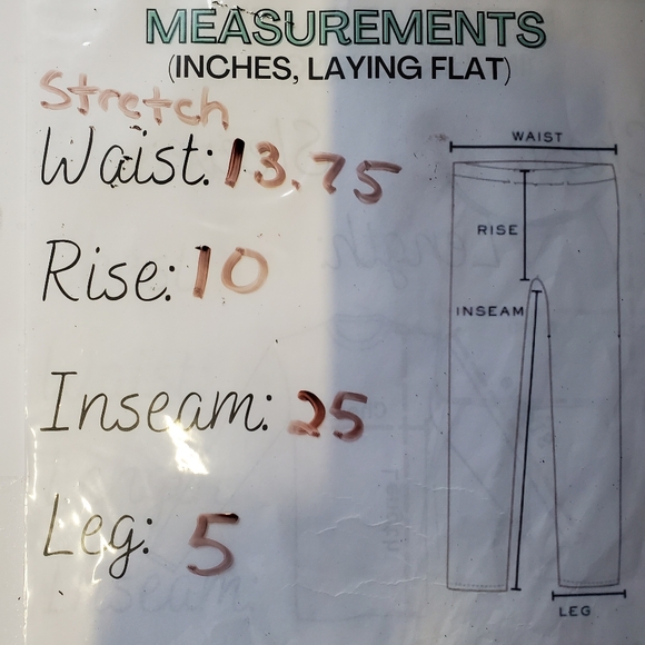 SPANX white cropped denim skinny shaping high rise stretch legging pants S/P NWT - Picture 13 of 13